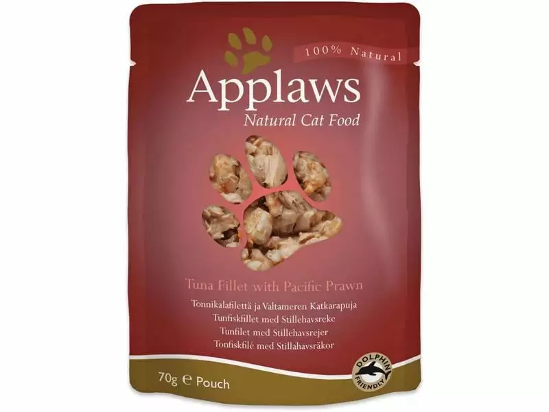 Applaws Nassfutter Thunfisch & Pazifik-Garnelen, 70 g 3 Applaws Nassfutter Thunfisch & Pazifik-Garnelen, 70 g