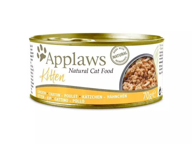 Applaws Nassfutter Dose Kitten Hühnchenbrust, 70 g 3 Applaws Nassfutter Dose Kitten Hühnchenbrust, 70 g