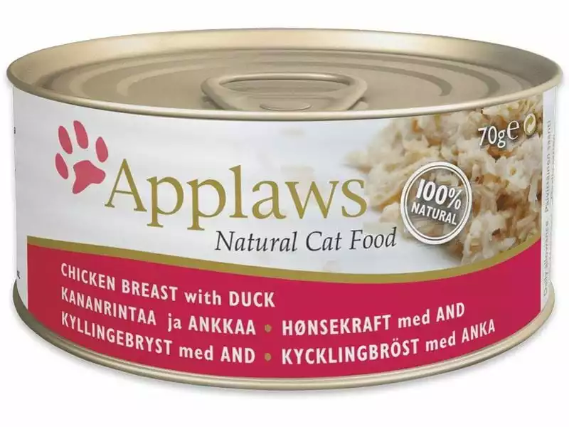 Applaws Nassfutter Dose Hühnerbrust & Ente, 24 x 70 g 3 Applaws Nassfutter Dose Hühnerbrust & Ente, 24 x 70 g