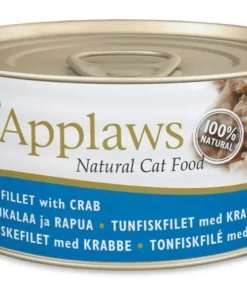 Applaws Nassfutter Dose Thunfischfilet & Krabben, 70 g