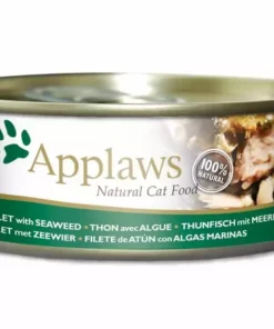Applaws Nassfutter Dose Thunfischfilet & Algen in Brühe, 156 g