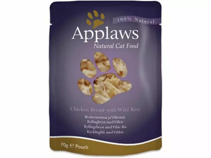 Applaws Nassfutter Pouch Huhn & Wildreis, 12 x 70 g 4 Applaws Nassfutter Pouch Huhn & Wildreis, 12 x 70 g – Bild 2