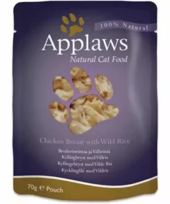 Applaws Nassfutter Pouch Huhn & Wildreis, 70 g