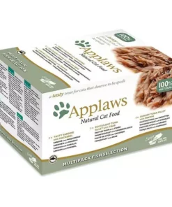 Applaws Nassfutter Schale Fisch Selection Multipack, 8 x 60 g