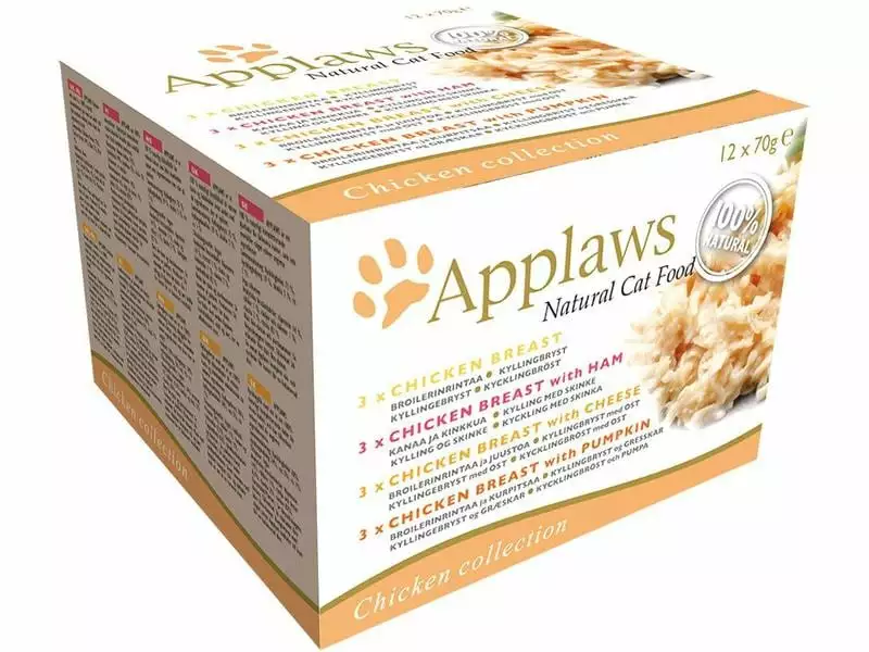 Applaws Nassfutter Dose Huhn Collection Multipack, 12 x 70 g 3 Applaws Nassfutter Dose Huhn Collection Multipack, 12 x 70 g