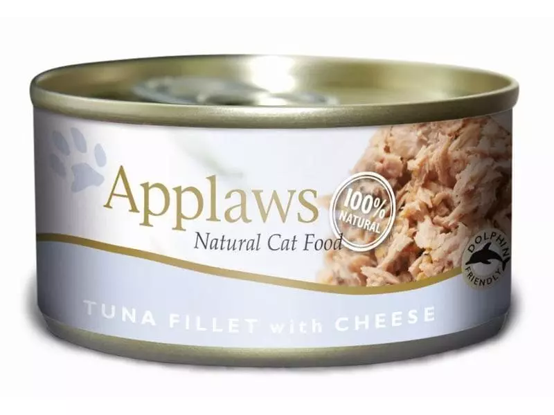 Applaws Nassfutter Dose Thunfischfilet & Käse in Brühe, 156 g 3 Applaws Nassfutter Dose Thunfischfilet & Käse in Brühe, 156 g