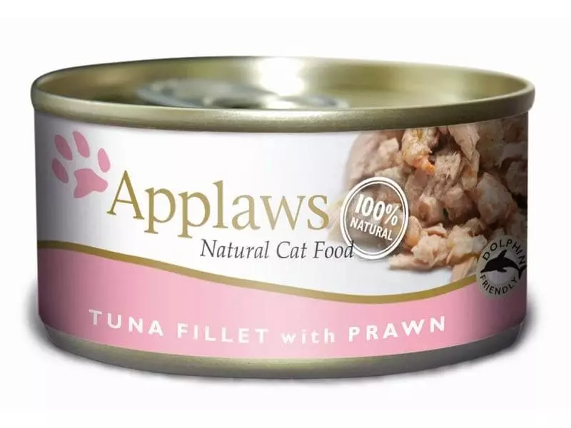 Applaws Nassfutter Dose Thunfischfilet & Garnelen in Brühe, 24x156g 4 Applaws Nassfutter Dose Thunfischfilet & Garnelen in Brühe, 24x156g – Bild 2