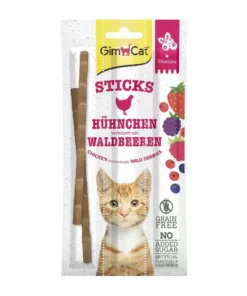 Gimpet Katzen-Snack Sticks Hühnchen & Waldbeeren, 3 Stück