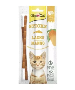 Gimpet Katzen-Snack Sticks Lachs & Mango, 3 Stück