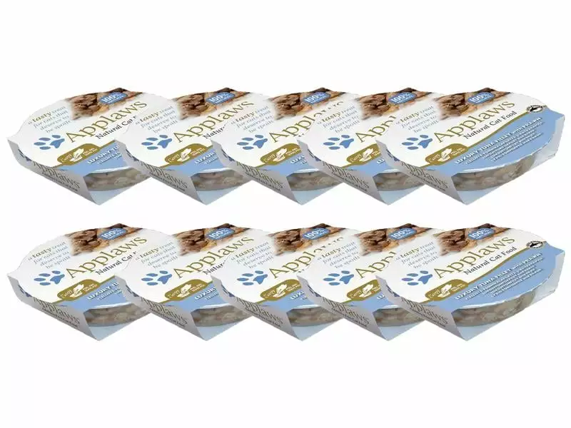 Applaws Nassfutter Schale Thunfisch & Garnelen, 10 x 60 g 3 Applaws Nassfutter Schale Thunfisch & Garnelen, 10 x 60 g