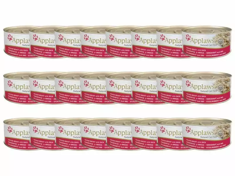 Applaws Nassfutter Dose Hühnerbrust & Ente, 24 x 70 g 4 Applaws Nassfutter Dose Hühnerbrust & Ente, 24 x 70 g – Bild 2