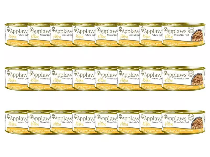 Applaws Nassfutter Dose Kitten Hühnchenbrust, 24 x 70 g 3 Applaws Nassfutter Dose Kitten Hühnchenbrust, 24 x 70 g