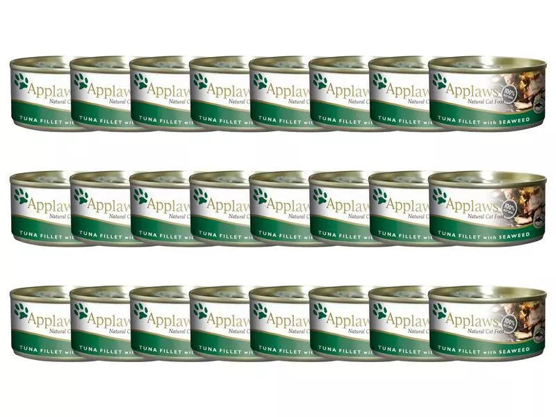 Applaws Nassfutter Dose Thunfischfilet & Algen, 24 x 70 g 3 Applaws Nassfutter Dose Thunfischfilet & Algen, 24 x 70 g