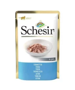 Schesir Nassfutter Thunfisch in Gelée, 85 g