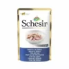 Schesir Nassfutter Thunfisch & Wolfsbarsch in Gelée, 85 g