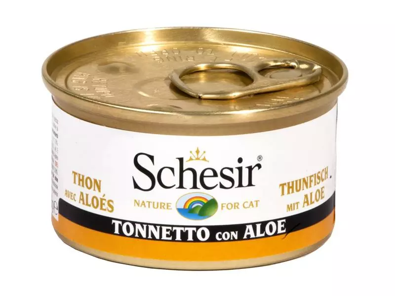 Schesir Nassfutter Thunfisch & Aloe in Gelée, 85 g 3 Schesir Nassfutter Thunfisch & Aloe in Gelée, 85 g