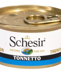 Schesir Nassfutter Thunfisch in Gelée, 85 g
