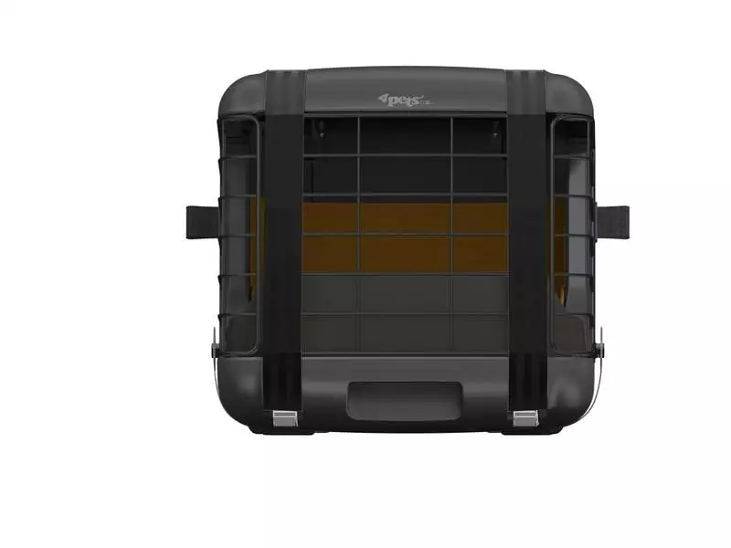 4pets Transportbox Caree Smoked Pearl 9 4pets Transportbox Caree Smoked Pearl – Bild 7