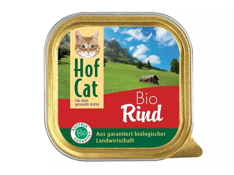 HofCat Nassfutter Rind, 16 x 100g 4 HofCat Nassfutter Rind, 16 x 100g – Bild 2