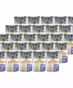 Almo Nature Nassfutter Holistic Digestive Help mit Geflügel, 30 x 70 g