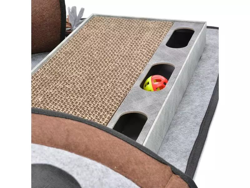 CanadianCat Katzen-Spielzeug Activity Teppich Calvin, 90 x 90 x 20 cm 10 CanadianCat Katzen-Spielzeug Activity Teppich Calvin, 90 x 90 x 20 cm – Bild 8