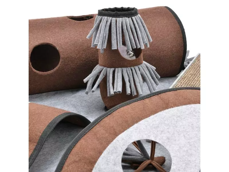 CanadianCat Katzen-Spielzeug Activity Teppich Calvin, 90 x 90 x 20 cm 11 CanadianCat Katzen-Spielzeug Activity Teppich Calvin, 90 x 90 x 20 cm – Bild 9