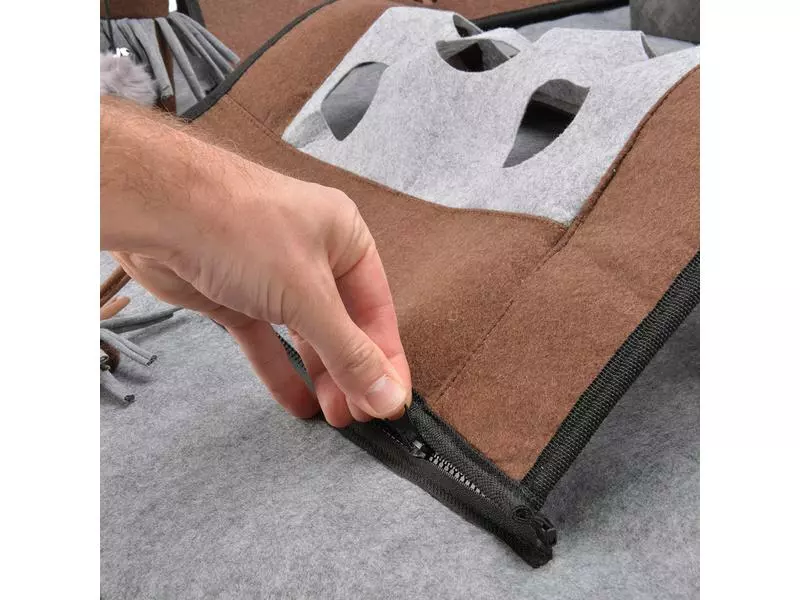 CanadianCat Katzen-Spielzeug Activity Teppich Coleen, 90 x 110 x 27.5 cm 9 CanadianCat Katzen-Spielzeug Activity Teppich Coleen, 90 x 110 x 27.5 cm – Bild 7