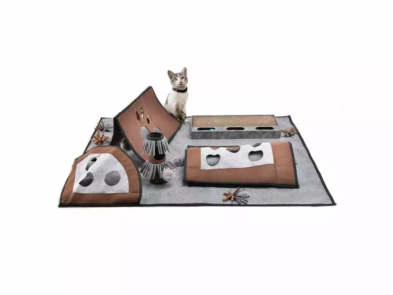 CanadianCat Katzen-Spielzeug Activity Teppich Coleen, 90 x 110 x 27.5 cm 11 CanadianCat Katzen-Spielzeug Activity Teppich Coleen, 90 x 110 x 27.5 cm – Bild 9