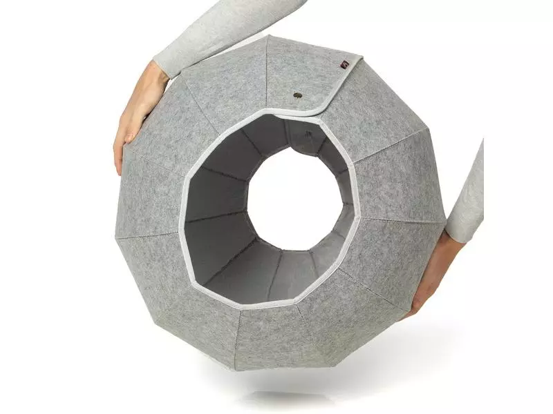 CanadianCat Katzenhöhle in Kugelform, XXL 10 CanadianCat Katzenhöhle in Kugelform, XXL – Bild 8