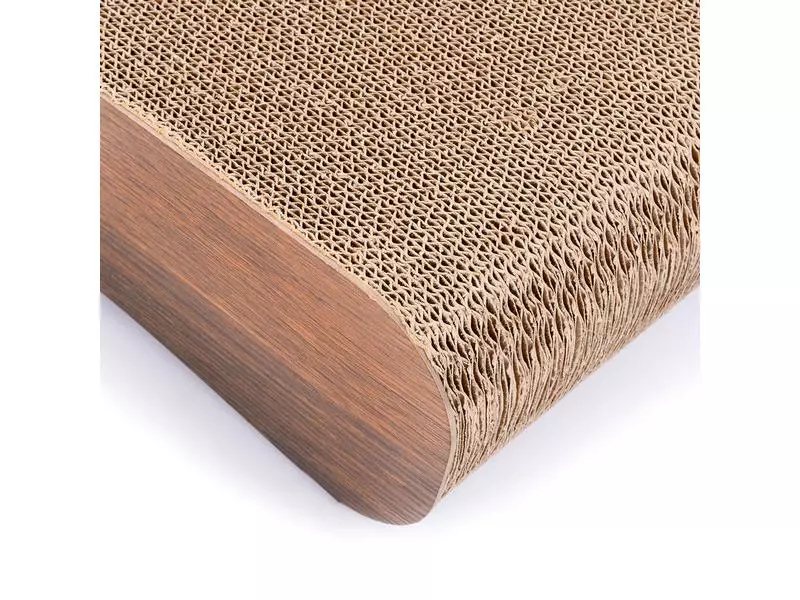 CanadianCat Kratzbrett Jumbo Wave, Walnuss 8 CanadianCat Kratzbrett Jumbo Wave, Walnuss – Bild 6