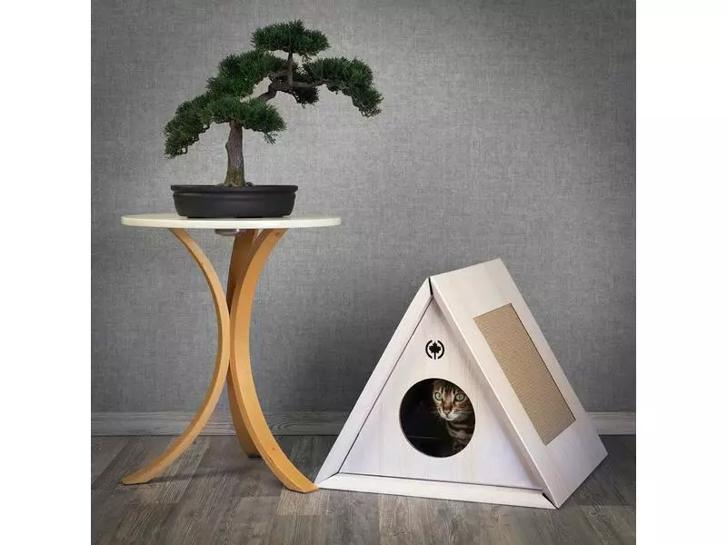 CanadianCat Katzenhaus Triangle 6 CanadianCat Katzenhaus Triangle – Bild 4