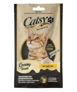 Catsy Katzen-Snack Creamy Snack Chicken, 5 x 14 g