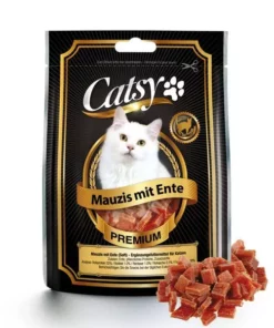 Catsy Katzen-Snack Mauzis mit Ente (Soft), 50 g