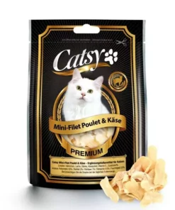 Catsy Katzen-Snack Mini-Filet Poulet & Käse, 50 g
