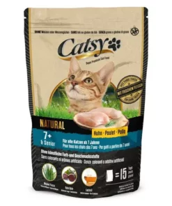 Catsy Trockenfutter 7+ Cat Chicken, 1 kg