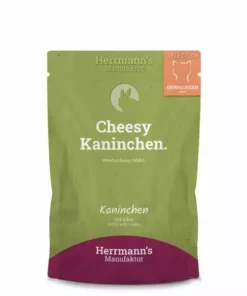 Herrmann's Nassfutter Kaninchen und Käse