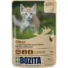 Bozita Nassfutter Pouch Häppchen in Sauce Kitten Hühnchen, 85g -Katzenwelt Verkaufsgeschäft 224348854 xxl