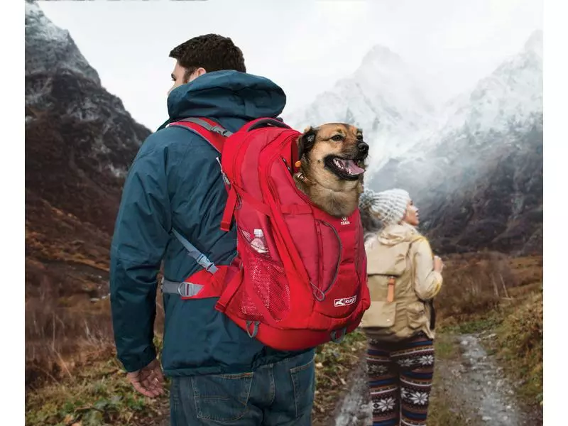 Kurgo Tiertransport-Rucksack G-Train K9, Chili Red 10 Kurgo Tiertransport-Rucksack G-Train K9, Chili Red – Bild 8