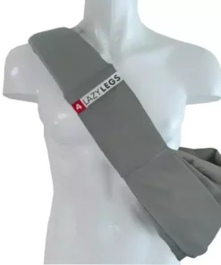 4LazyLegs Tiertransport-Tasche Canvas, Mineral Grey, XS