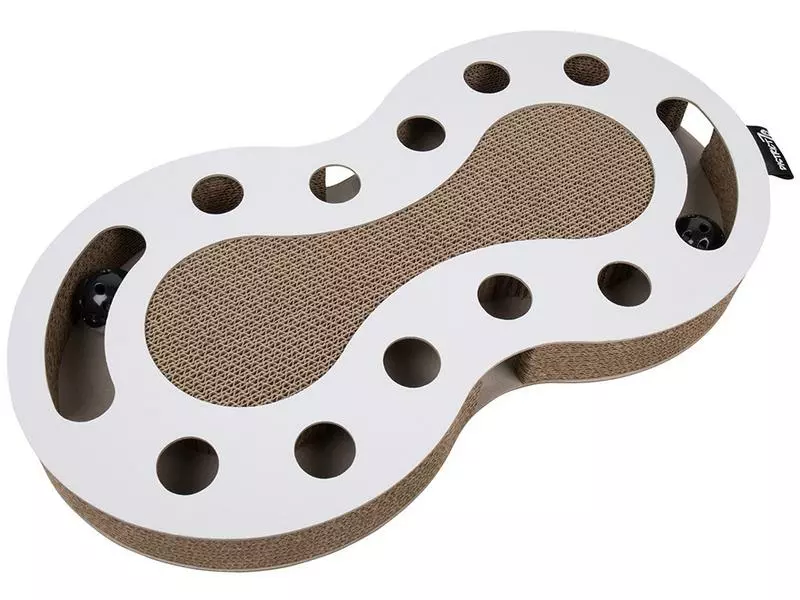 District 70 Kratzpappe Snake, Weiss 4 District 70 Kratzpappe Snake, Weiss – Bild 2