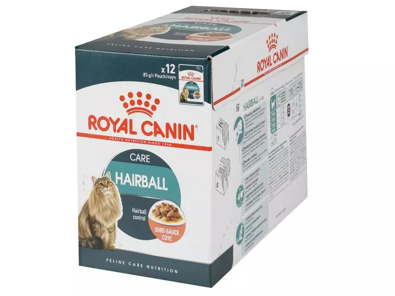Royal Canin Nassfutter Hairball Care Sosse, 12 x 85 g 3 Royal Canin Nassfutter Hairball Care Sosse, 12 x 85 g