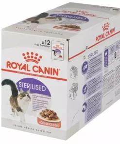 Royal Canin Nassfutter Sterilised in Sosse, 12 x 85 g