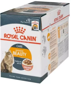 Royal Canin Nassfutter Intense Beauty Sosse, 12 x 85 g