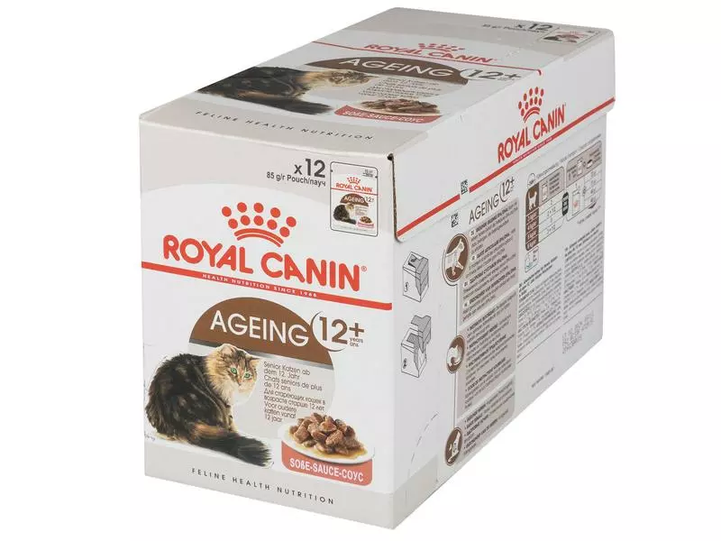 Royal Canin Nassfutter Ageing 12+ in Sosse, 12 x 85 g 3 Royal Canin Nassfutter Ageing 12+ in Sosse, 12 x 85 g