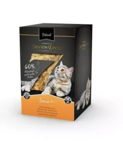 7Lives Nassfutter Senior 7+ Hühnerfilet in Hühnerbrühe, 6 x 60g