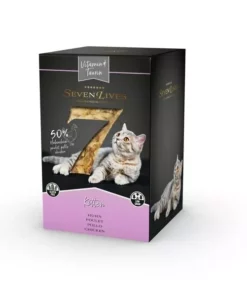 7Lives Nassfutter Kitten Huhn in Jelly, 6 x 60g