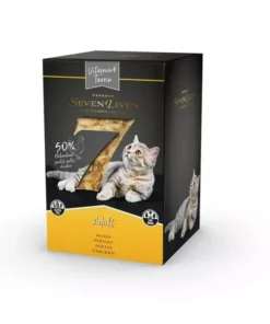7Lives Nassfutter Adult Huhn in Jelly, 6 x 60g