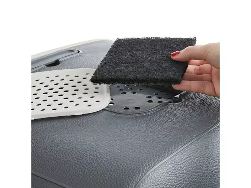 Savic Katzentoilette Mira, Anthrazit 6 Savic Katzentoilette Mira, Anthrazit – Bild 4