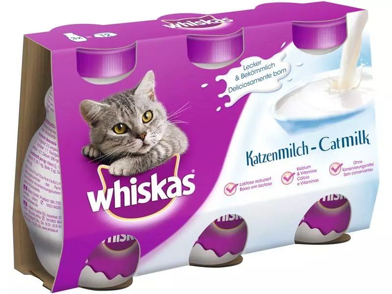 Whiskas Katzen-Snack CatMilk, Multipack 5x 3x200 ml 4 Whiskas Katzen-Snack CatMilk, Multipack 5x 3x200 ml – Bild 2