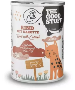The Goodstuff Nassfutter Rind mit Karotte Adult 400g